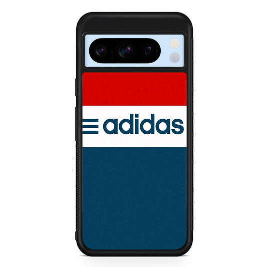Adidas Red Blue White Google Pixel 8 Pro Case | Slim Protective Cover