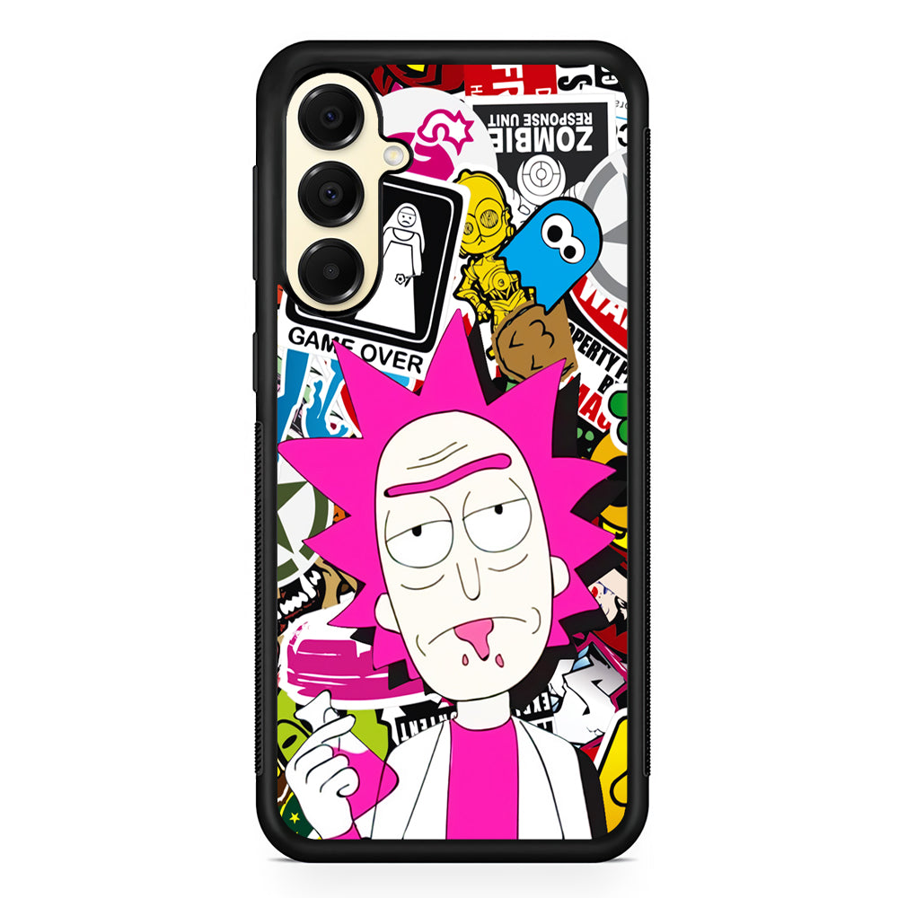 Dr Rick Sanchez Scientist Samsung Galaxy A16 Case | Slim Rubber Samsung Galaxy A16 Case