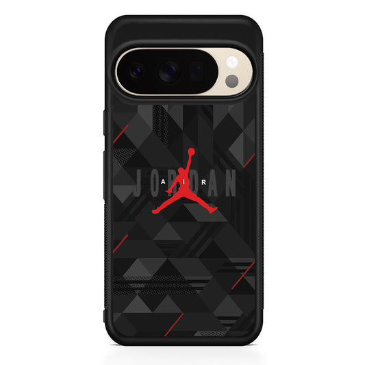 Air Jordan Black Shapes Google Pixel 10 Pro XL Case | Slim Google Pixel 10 Pro XL Protective Case
