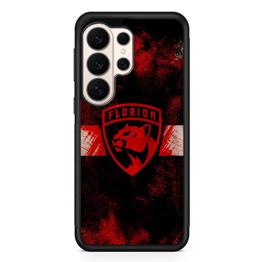 NHL Florida Panthers Abstract Samsung Galaxy S26 Ultra Case | Slim Protective Case for Samsung Galaxy S26 Ultra