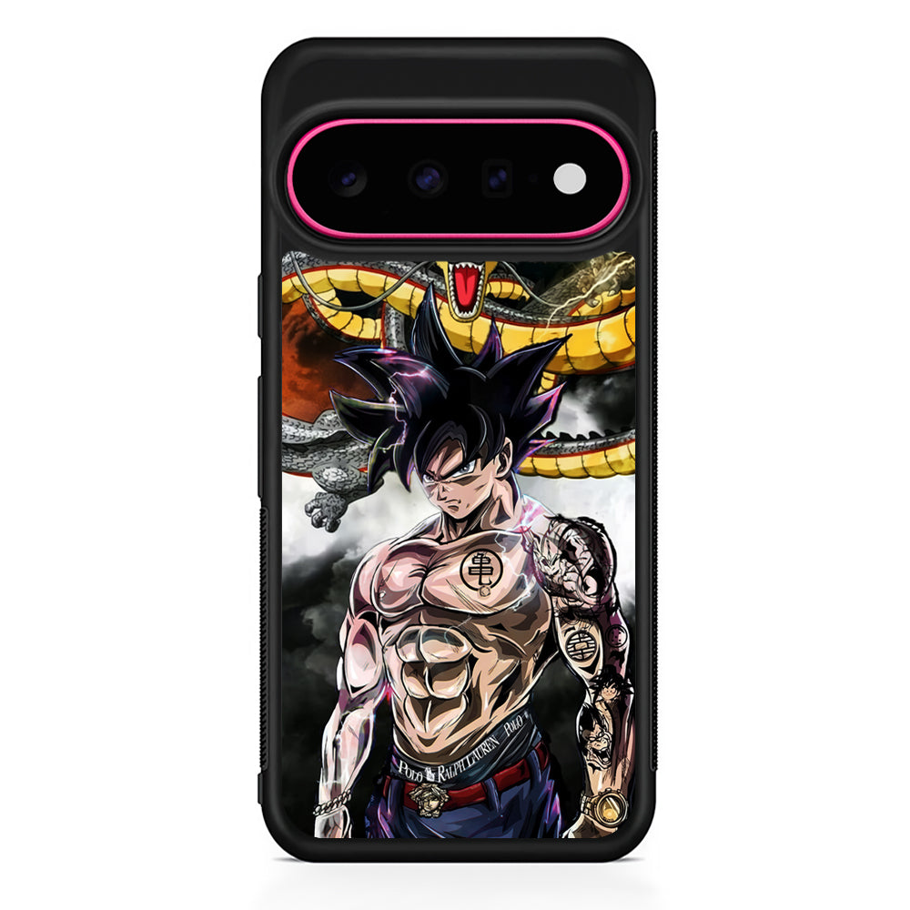 Goku X Shenron Dragon Ball Z Google Pixel 11 Case | Slim Shockproof Cover