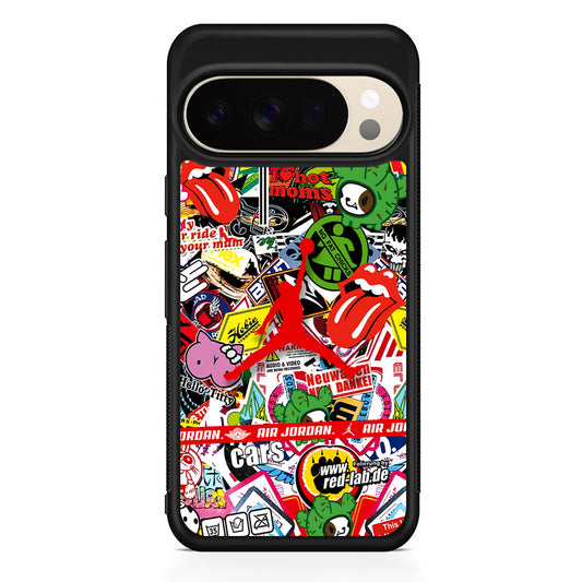 Air Jordan Mix Squad Google Pixel 10 Pro XL Case | Slim Google Pixel 10 Pro XL Protective Case