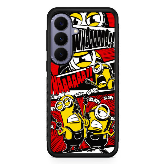 Minions Act Like In The Comic Samsung Galaxy S26 Case | Durable Rubber Case for Samsung Galaxy S26
