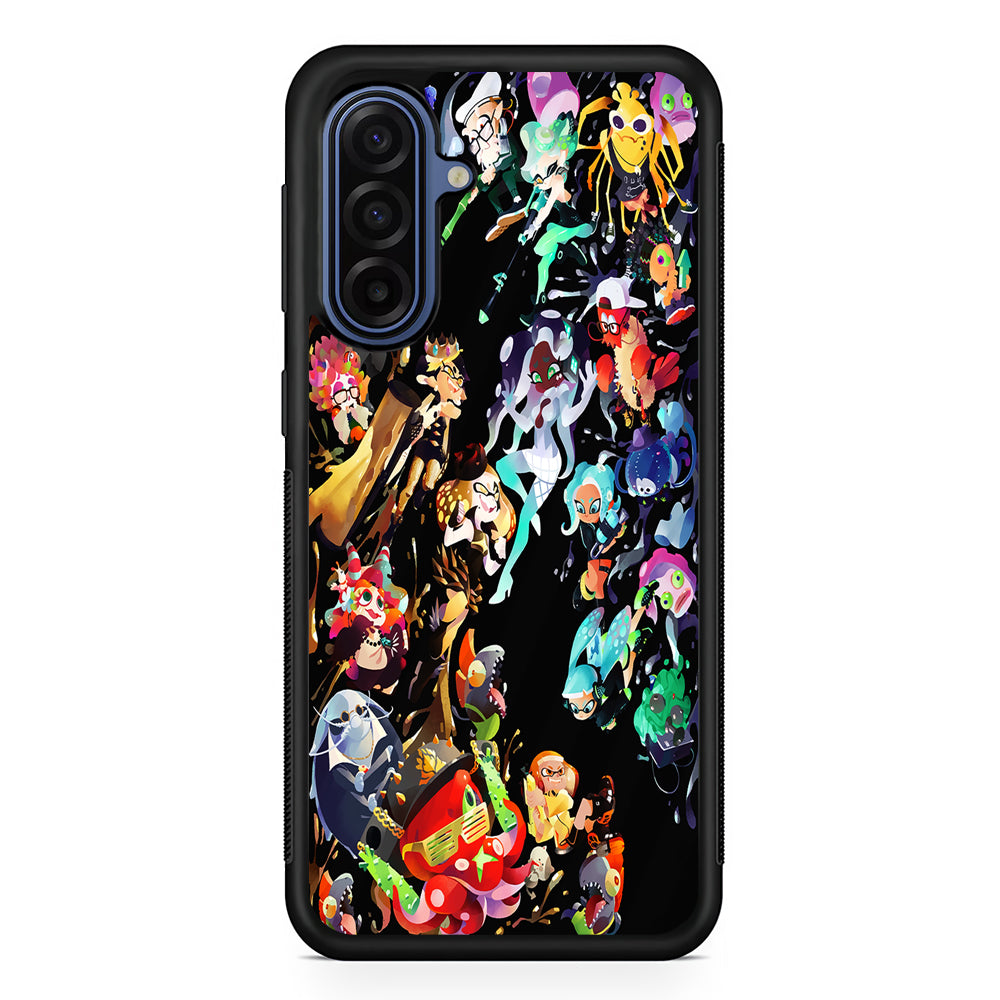 Splatoon Player Character Samsung Galaxy A17 Case | Slim Protective Phone Cover