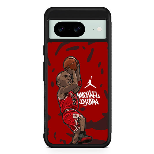 Air Jordan Tiny Slamdunk Google Pixel 8 Case | Durable Protective Cover for Google Pixel 8