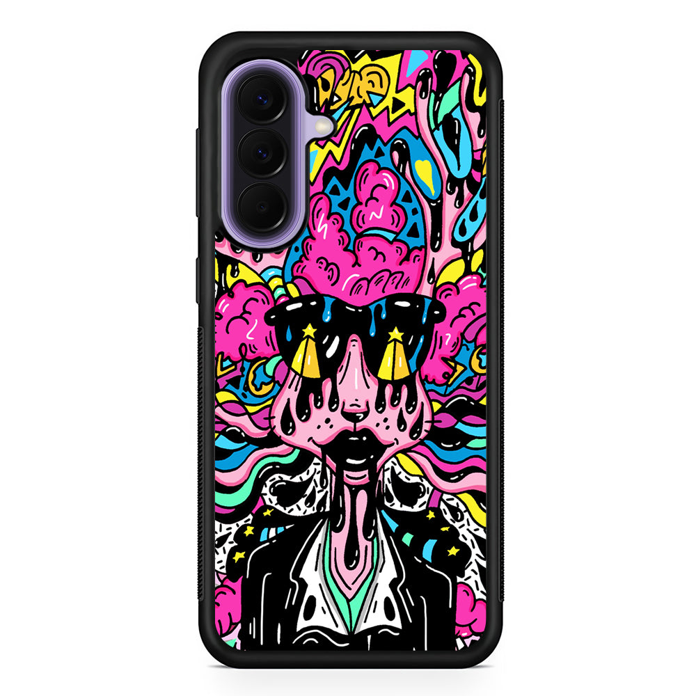 The Melted Lady Graffiti Samsung Galaxy A57 Case | Slim Samsung Galaxy A57 Rubber Case