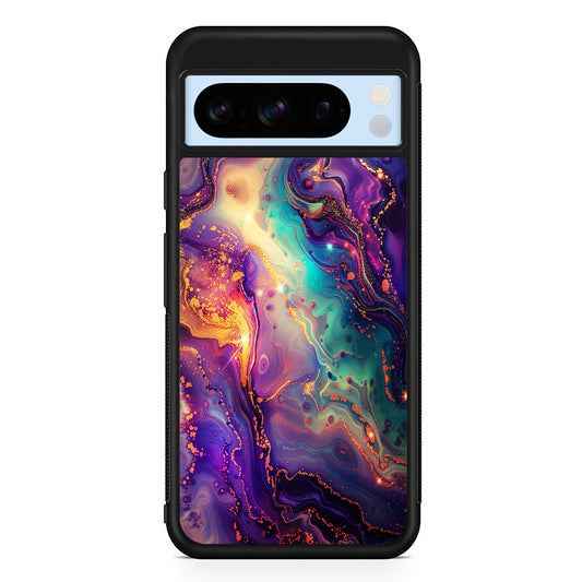 Sparkling Marble Abstract Google Pixel 8 Pro Case | Slim Rubber Case for Google Pixel 8 Pro