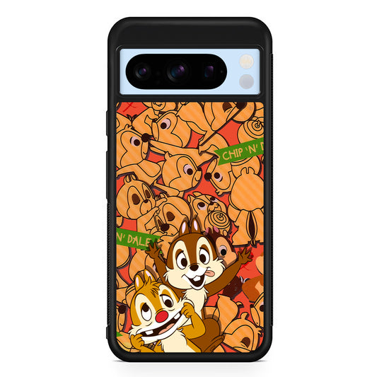 Chip N Dale Face of The Day Google Pixel 8 Pro Case | Slim Rubber Case for Google Pixel 8 Pro