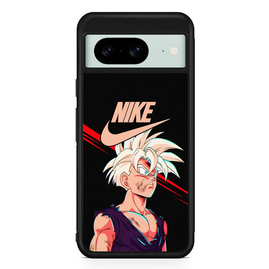 Nike Goku Angry Google Pixel 8 Case | Slim Rubber Case for Google Pixel 8