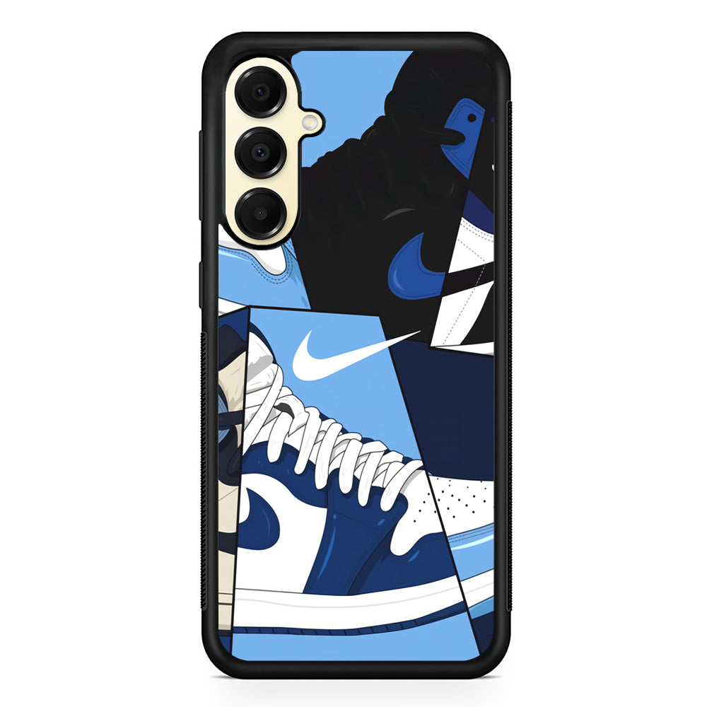 Nike Shoes Sea Color Samsung Galaxy A16 Case | Custom Protective Samsung Galaxy A16 Case
