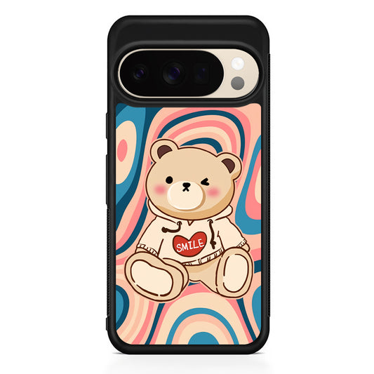 Cute Bear with Hoodie Google Pixel 10 Pro XL Case | Slim Google Pixel 10 Pro XL Protective Case