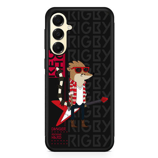 Regular Show Rigby Rockstar Samsung Galaxy A16 Case | Slim Rubber Samsung Galaxy A16 Case