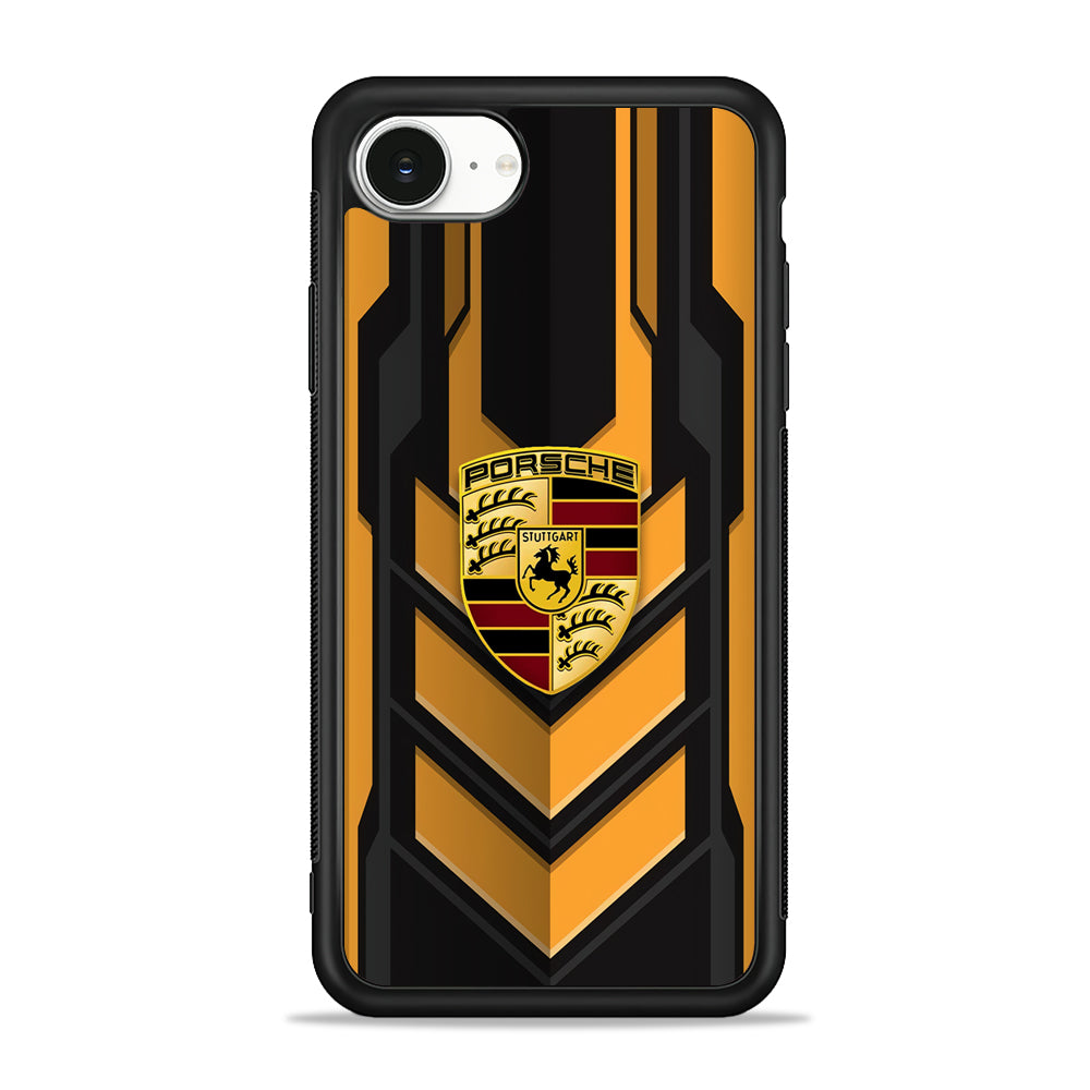 Porsche Drove Forward iPhone 16e Case - Slim Silicone Case