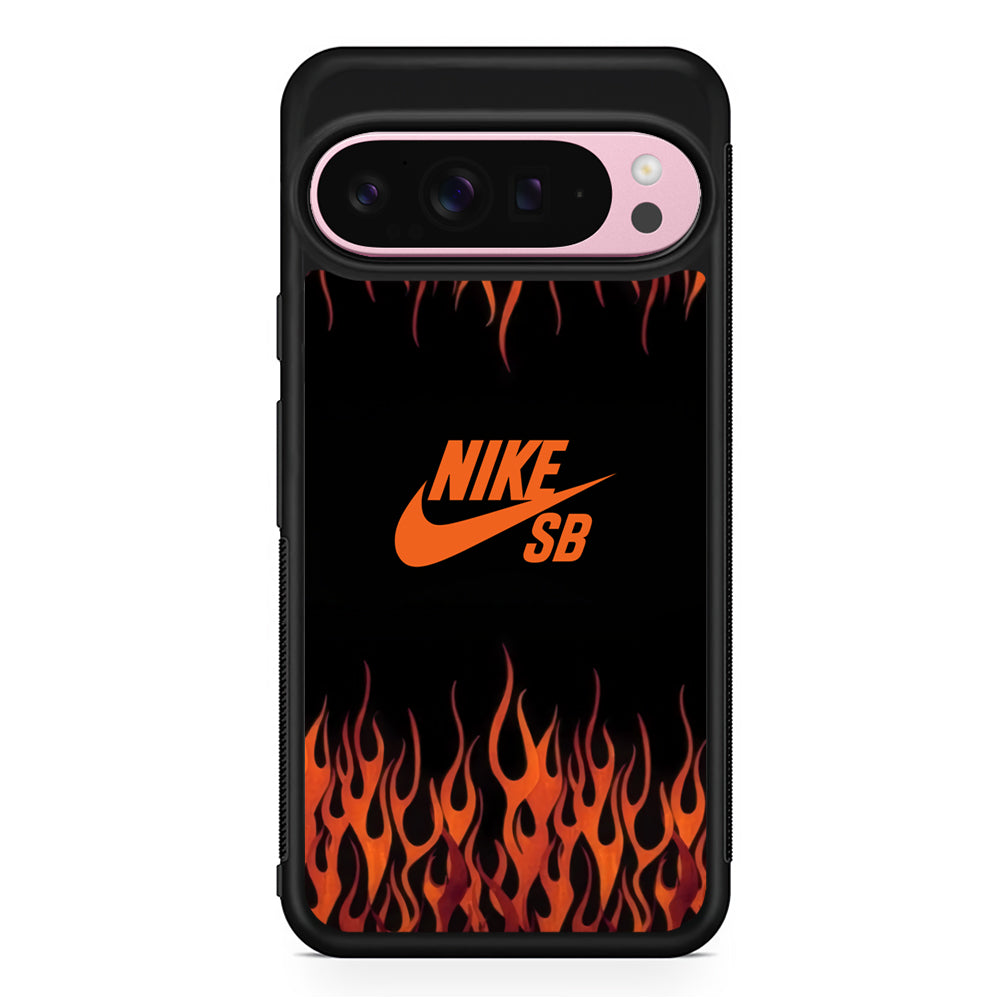 Nike Flame Fire SB Google Pixel 9 Pro XL Case | Protective Cover