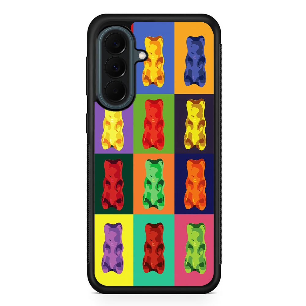 Gummy Bear Pop Art Samsung Galaxy A37 Case | Samsung Galaxy A37 Rubber Phone Case