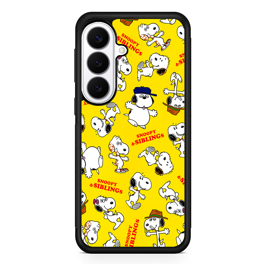 Snoopy and Siblings Dance Samsung Galaxy S26 Plus Case | Slim Protective Cover for Samsung Galaxy S26 Plus