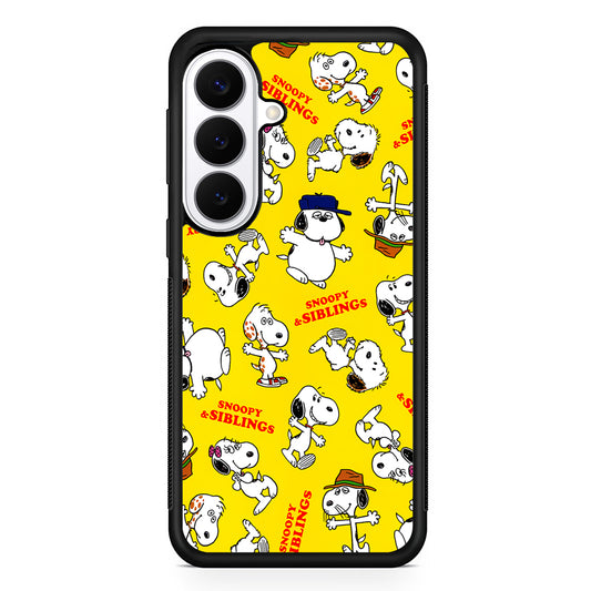 Snoopy and Siblings Dance Samsung Galaxy S26 Plus Case | Slim Protective Cover for Samsung Galaxy S26 Plus