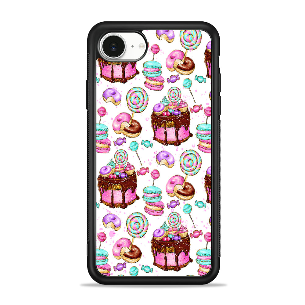 Delicious Donuts Cakes Candy iPhone 16e Case | Protective Phone Cover