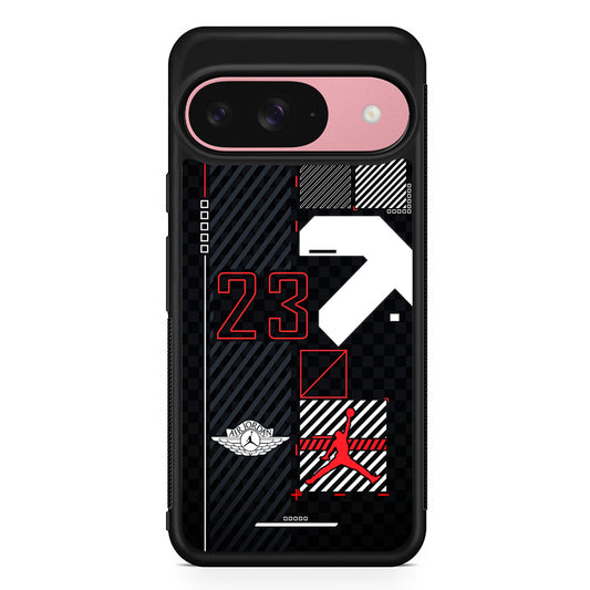 Air Jordan Robot Dome Google Pixel 9 Case | Google Pixel 9 Protective Rubber Case
