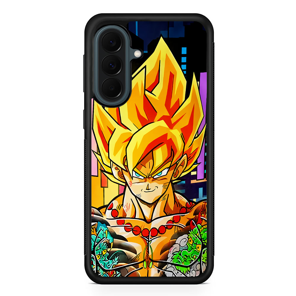 Goku Dragon Ball Z Yakuza Samsung Galaxy A37 Case | Samsung Galaxy A37 Rubber Phone Case