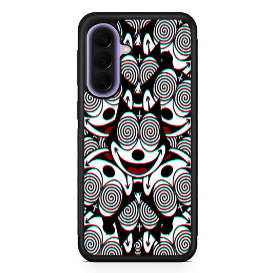 Felix The Cat Hypnotic Samsung Galaxy A57 Case | Slim Samsung Galaxy A57 Rubber Case
