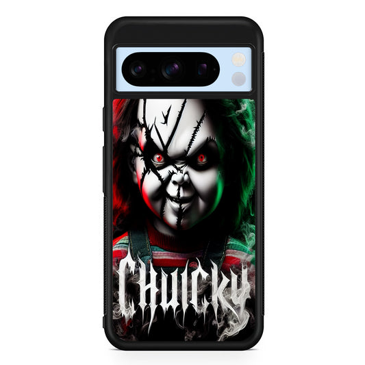 Chucky Doll Scary Face Google Pixel 8 Pro Case | Slim Rubber Case for Google Pixel 8 Pro