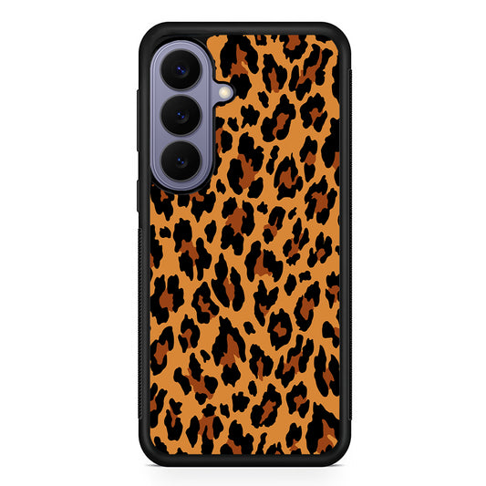 Brown Leopard Skin Pattern Samsung Galaxy S26 Case | Durable Rubber Case for Samsung Galaxy S26
