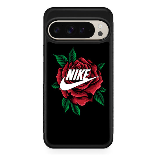 Nike Rose Flowers Google Pixel 9 Pro Case | Slim Protective Cover