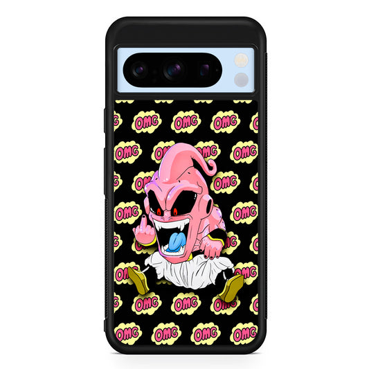 Kid Buu OMG Word Patern Google Pixel 8 Pro Case | Slim Rubber Case for Google Pixel 8 Pro
