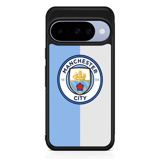 Manchester City Colour Of Pride Google Pixel 10 Case | Google Pixel 10 Rubber Protective Case