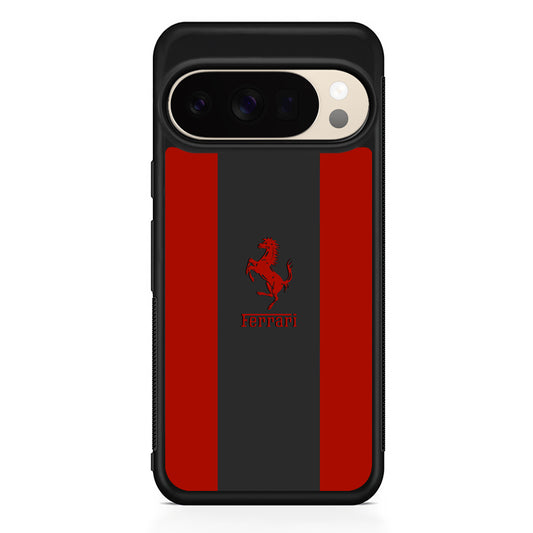 Ferrari Silhouette of Signature Google Pixel 10 Pro XL Case | Slim Google Pixel 10 Pro XL Protective Case