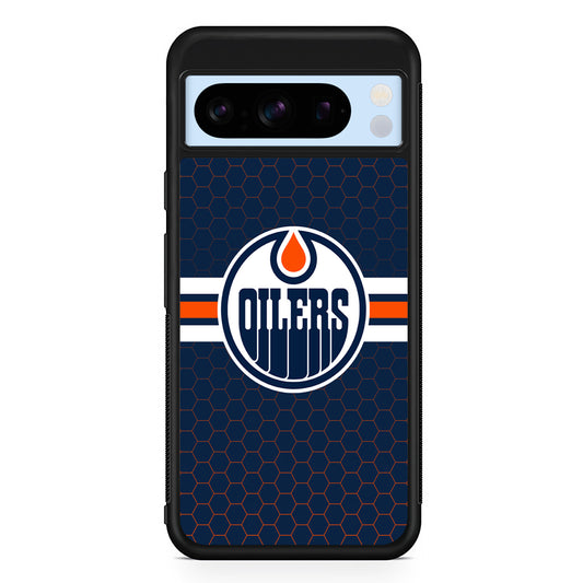 NHL Edmonton Oilers Logo Google Pixel 8 Pro Case | Slim Rubber Case for Google Pixel 8 Pro