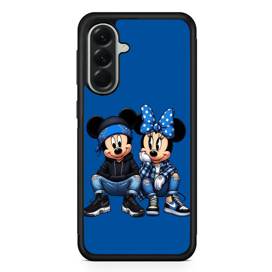 Mickey and Minnie Style Samsung Galaxy A56 Case | Samsung Galaxy A56 Protective Rubber Case