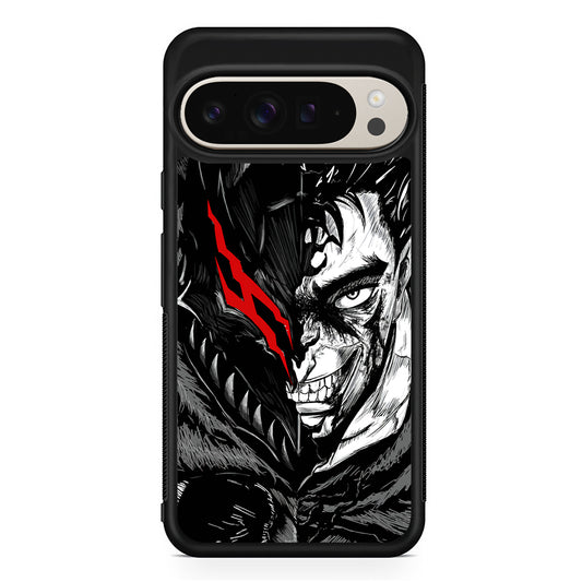 Guts Berserk Face Google Pixel 9 Pro Case | Slim Protective Cover