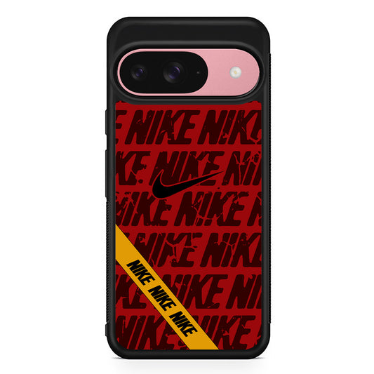 Nike Red From Lightning Google Pixel 9 Case | Durable Google Pixel 9 Cover
