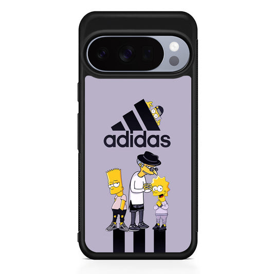 Adidas Simpson Team Google Pixel 10 Pro Case | Slim Google Pixel 10 Pro Rubber Case
