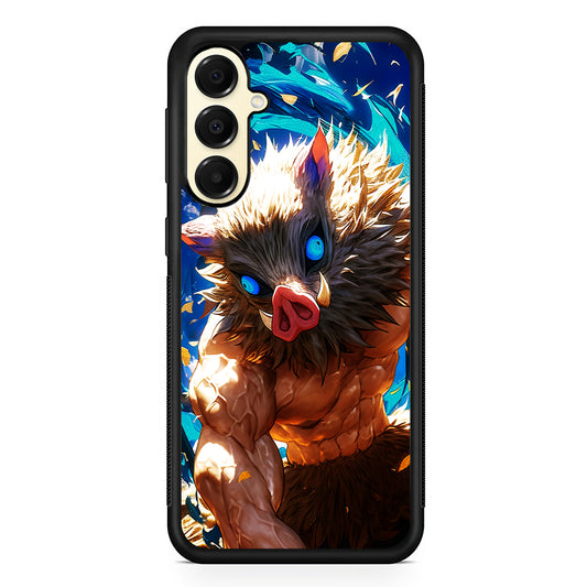 Demon Slayer Inosuke Wild Boar Mask Samsung Galaxy A16 Case | Slim Rubber Samsung Galaxy A16 Case