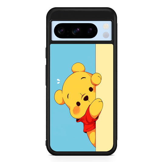 Winnie The Pooh Is Hiding Google Pixel 8 Pro Case | Slim Rubber Case for Google Pixel 8 Pro