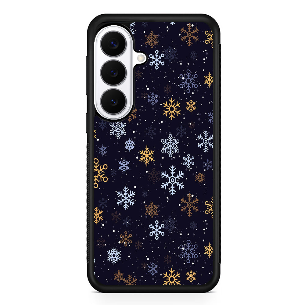 Dark Blue Yellow Winter Samsung Galaxy S26 Plus Case | Slim Protective Cover for Samsung Galaxy S26 Plus