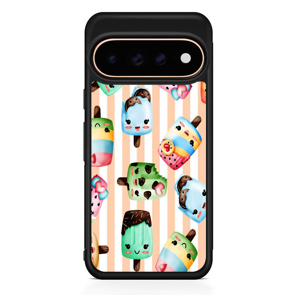 Cute Face Ice Cream Stick Google Pixel 11 Pro Case - Stylish Protective Phone Case