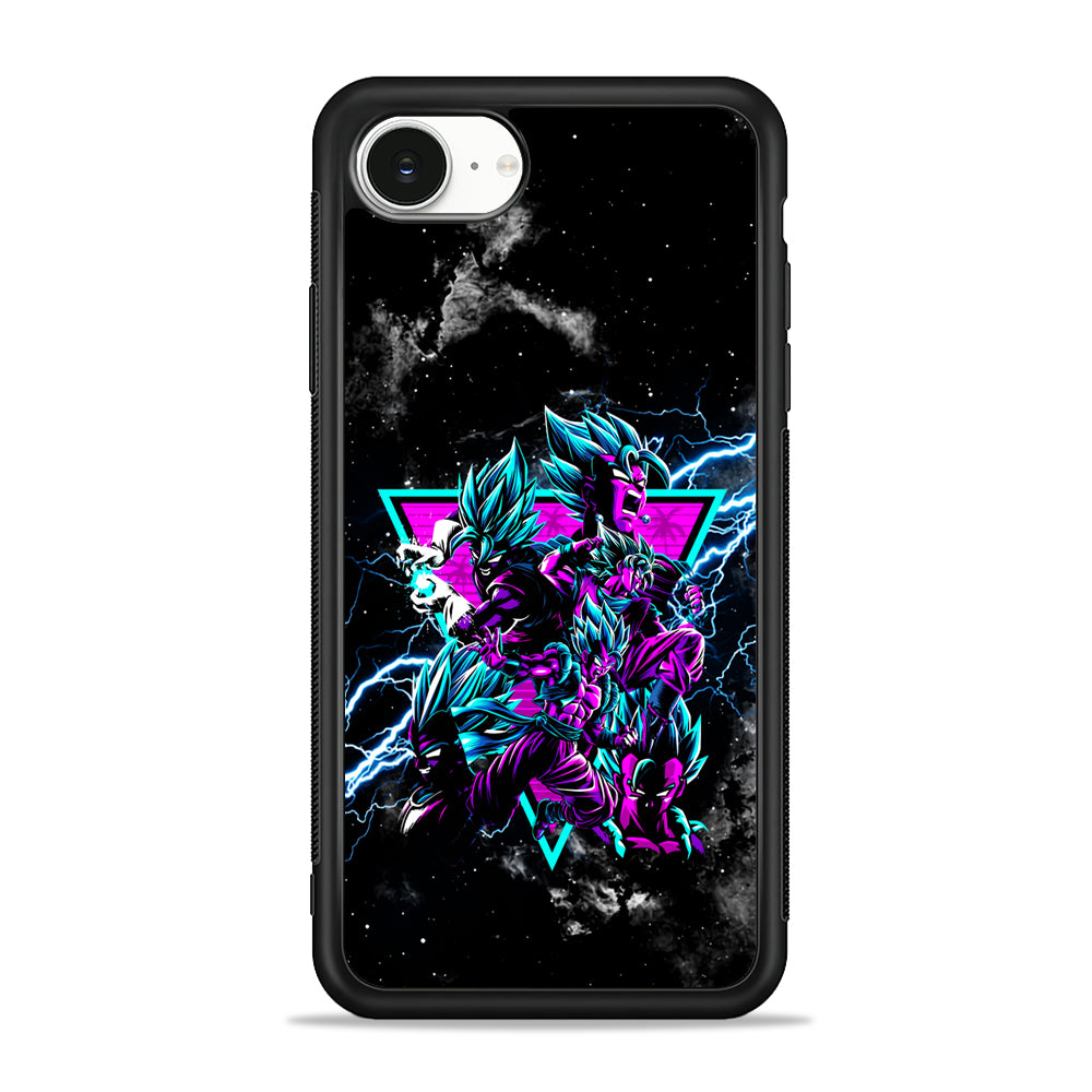 Dragon Ball Triangle of Force iPhone 16e Case | Protective Phone Cover