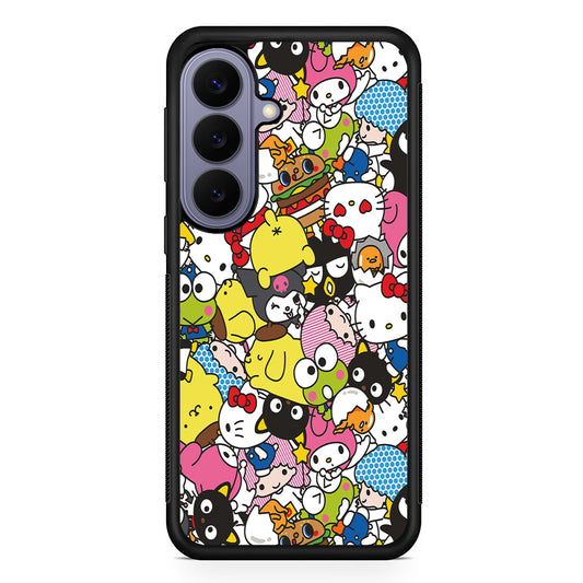 Hello Kitty and Friends Doodle Samsung Galaxy S26 Case | Durable Rubber Case for Samsung Galaxy S26