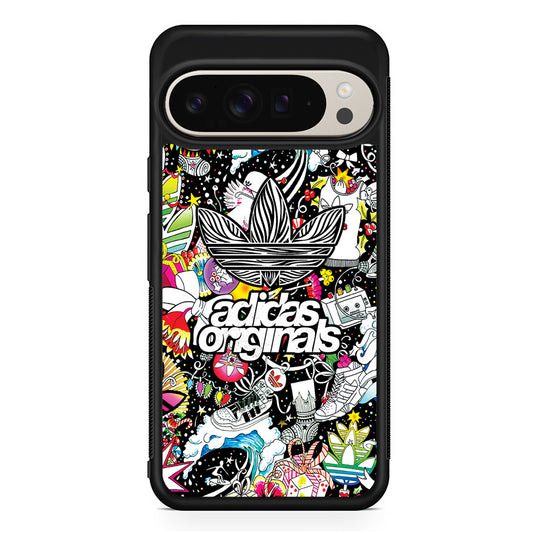 Adidas Original Collage Formation Google Pixel 9 Pro Case | Slim Protective Cover