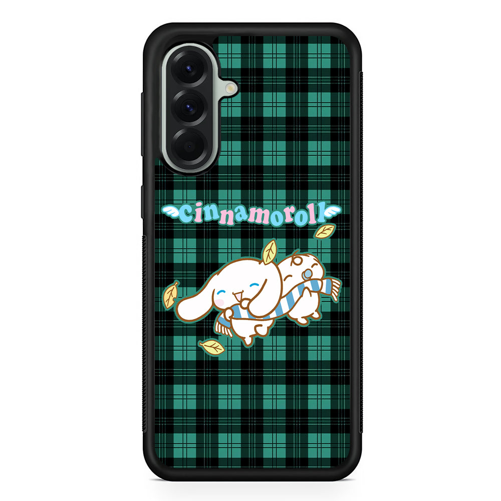 Cinnamoroll Winter Scarf Samsung Galaxy A56 Case | Samsung Galaxy A56 Protective Rubber Case