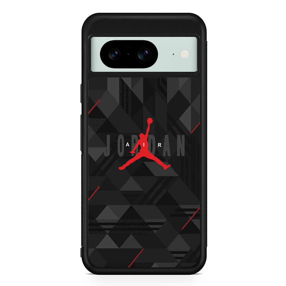 Jordan Abstract Wall Google Pixel 8 Case | Durable Protective Cover for Google Pixel 8