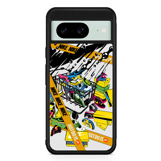 Nike Monthly Expenditure Google Pixel 8 Case | Slim Rubber Case for Google Pixel 8