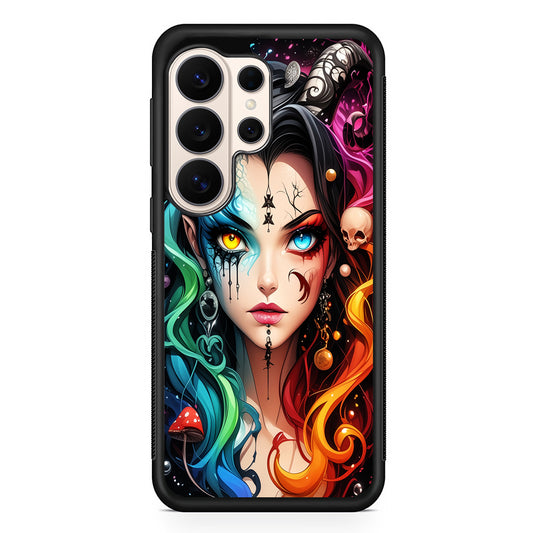 Horned Witch Girl Anime Art Samsung Galaxy S26 Ultra Case | Slim Protective Case for Samsung Galaxy S26 Ultra