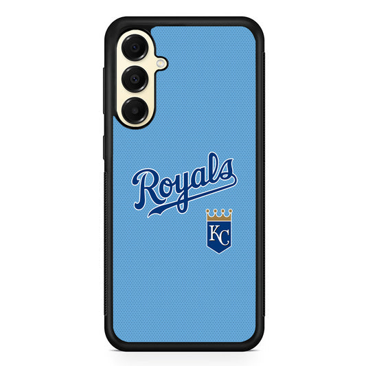 MLB Kansas City Royals Logo Samsung Galaxy A16 Case | Slim Rubber Samsung Galaxy A16 Case