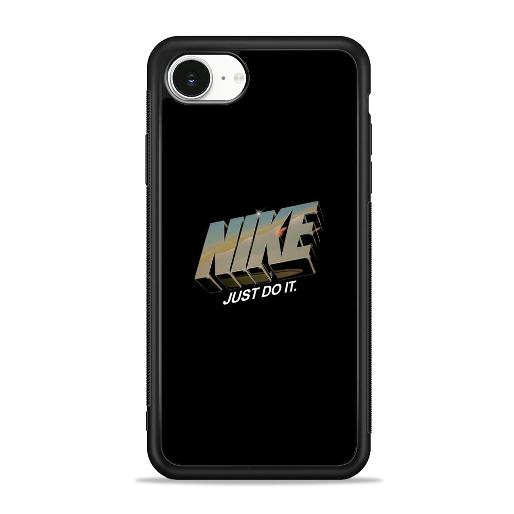 Nike Icon Three Dimension iPhone 16e Case - Slim Silicone Case