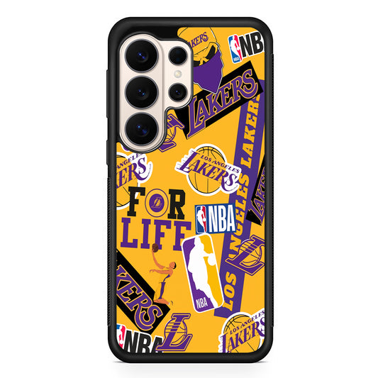 NBA Los Angeles Lakers Pride Samsung Galaxy S26 Ultra Case | Slim Protective Case for Samsung Galaxy S26 Ultra